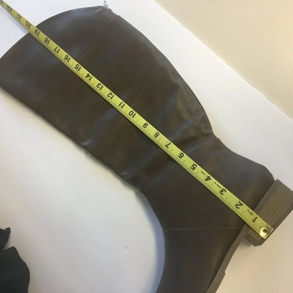 Over The Knee Boots Size 10 Dark Brown Riding